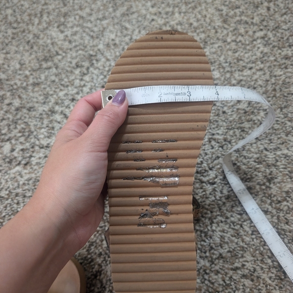 Madewell Maggie Cloudfoam Wedge Sandal in Spot Mix Calf - Picture 10 of 12